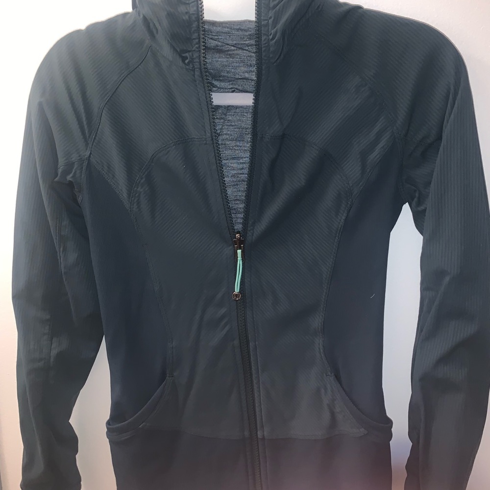 Lululemon emerald green, reversible jacket sz 4